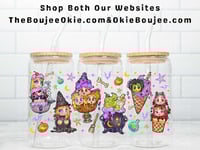 Hocus Pocus  Ice Cream Uv Dtf Cup Wrap W0826