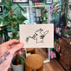 Flower Pikachu Postcard