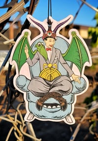 Baphomet Pee-Wee Herman Air Freshener 