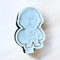 Captain America Freshie Mold 
