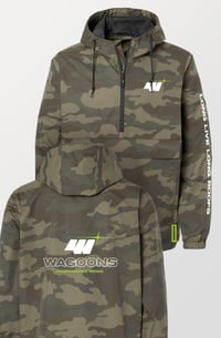Performance Werks Anorak Rain Jacket - Green Camo