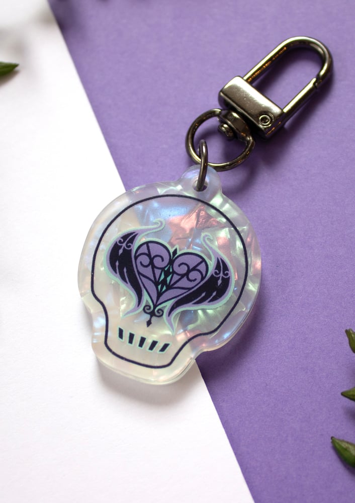 Image of Deaths Head Keychain