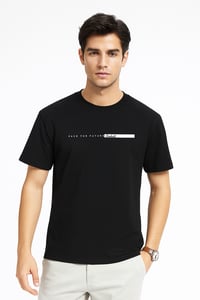Image 1 of “Face the Future” Minimalist Graphic Tee