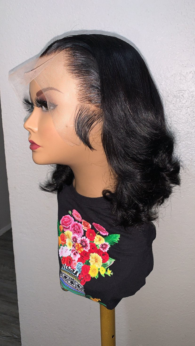 Image of 14 Inch HD Body Wave Lace Frontal Wig 
