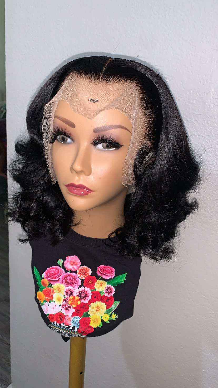 Image of 14 Inch HD Body Wave Lace Frontal Wig 