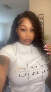 Image 4 of  13x4 Water Wave Transparent Lace Front Wig