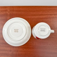 Image 4 of Arabia Finland Omena Coffee Cup with Saucer
