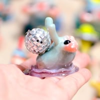 Image 2 of Disco Snail Beastie (Blue/Purple)