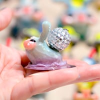 Image 3 of Disco Snail Beastie (Blue/Purple)