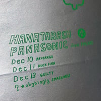Image 4 of HANATARASHI Gig Flyer (1996)