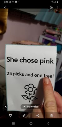 Image 2 of Video of 25 pick mystery draw https://linksharing.samsungcloud.com/zfzhAAVEvQCC