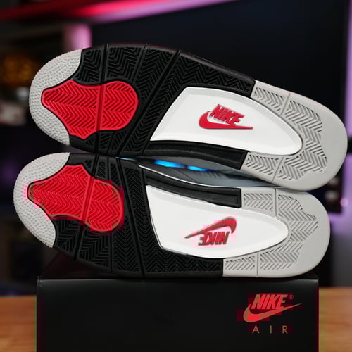 Image of Air Jordan 4 "White Cement" 2025 (11,11.5,12,13)
