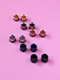 Image 1 of Steel Ear Tunnel | 8mm | 10mm | 12mm | Tunnels 
