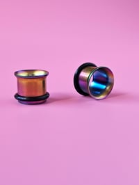 Image 3 of Steel Ear Tunnel | 8mm | 10mm | 12mm | Tunnels 