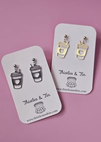 Image 1 of Coffee Lover Dangles