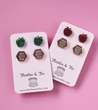 Image 1 of Teacher Studs | Twin Pack 