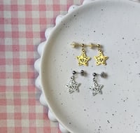 Image 1 of Filigree Star Mini Dangles 
