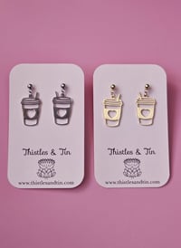 Image 2 of Coffee Lover Dangles