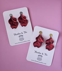 Image 2 of Velvet Petal Dangles 