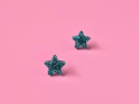 Image 3 of Glitter Star Studs 