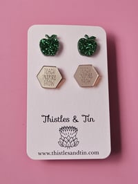 Image 3 of Teacher Studs | Twin Pack 