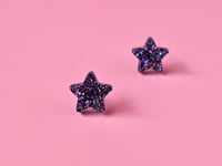 Image 4 of Glitter Star Studs 