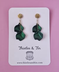 Image 4 of Velvet Petal Dangles 
