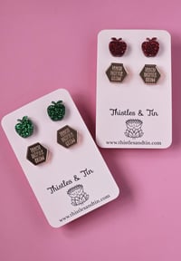 Image 4 of Teacher Studs | Twin Pack 