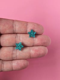 Image 6 of Glitter Star Studs 