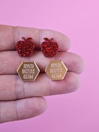 Image 6 of Teacher Studs | Twin Pack 