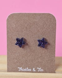 Image 9 of Glitter Star Studs 