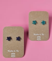 Image 10 of Glitter Star Studs 
