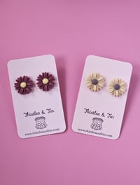 Image 1 of Large Daisy Studs 