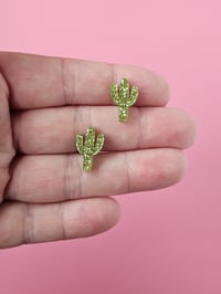 Image 2 of Arizona Cactus | Studs | SKU 54