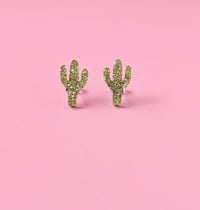 Image 3 of Arizona Cactus | Studs | SKU 54