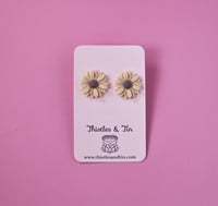 Image 3 of Large Daisy Studs 