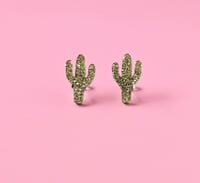 Image 4 of Arizona Cactus | Studs | SKU 54