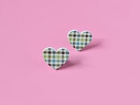 Image 3 of Hearts and Bows Wooden Studs