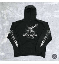 Image 2 of BONES - Hard in the game HACKTIVIST hoodie 