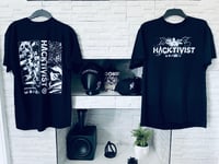 Image 1 of BONES - hard in the Game HACKTIVIST T-shirt 