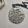  LOST AMIGO PALM DAYS MEDALLION NECKLACE
