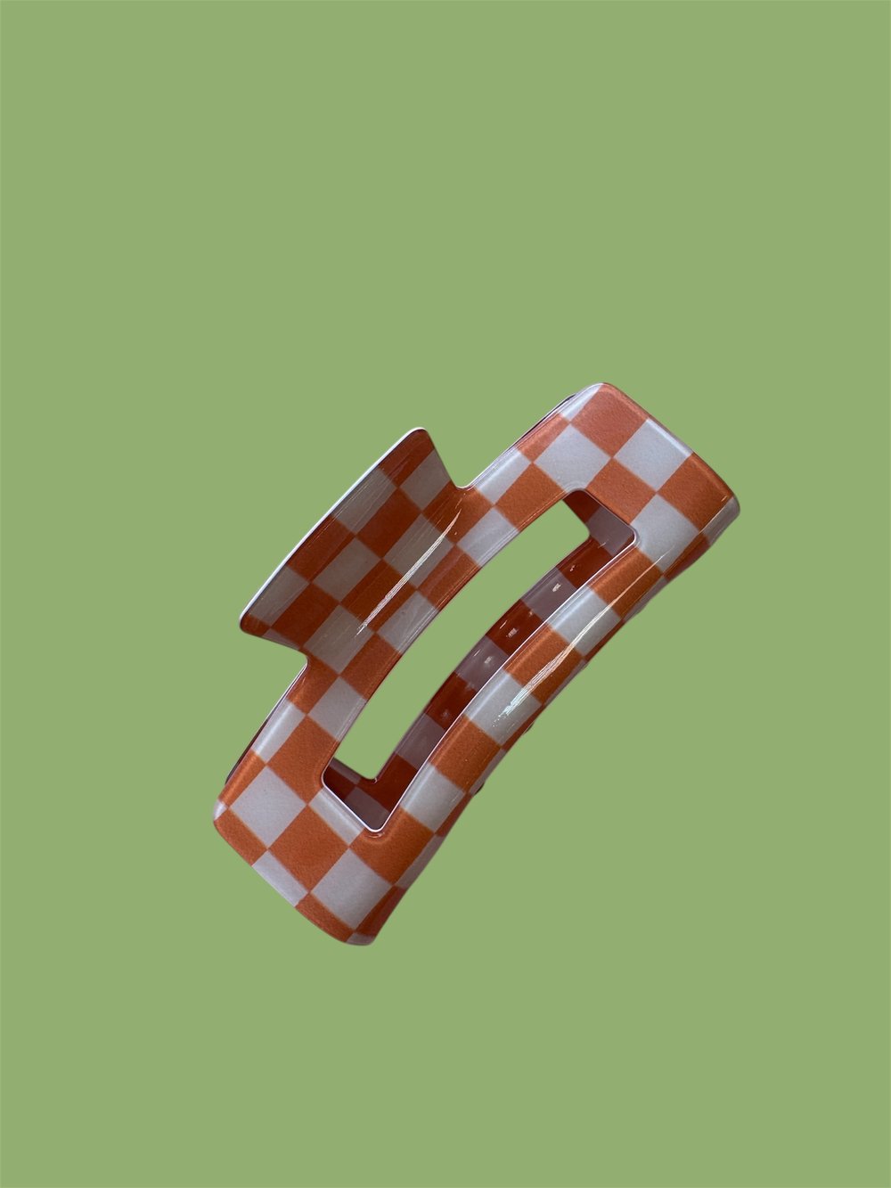 Image of Checkered Hair Clip