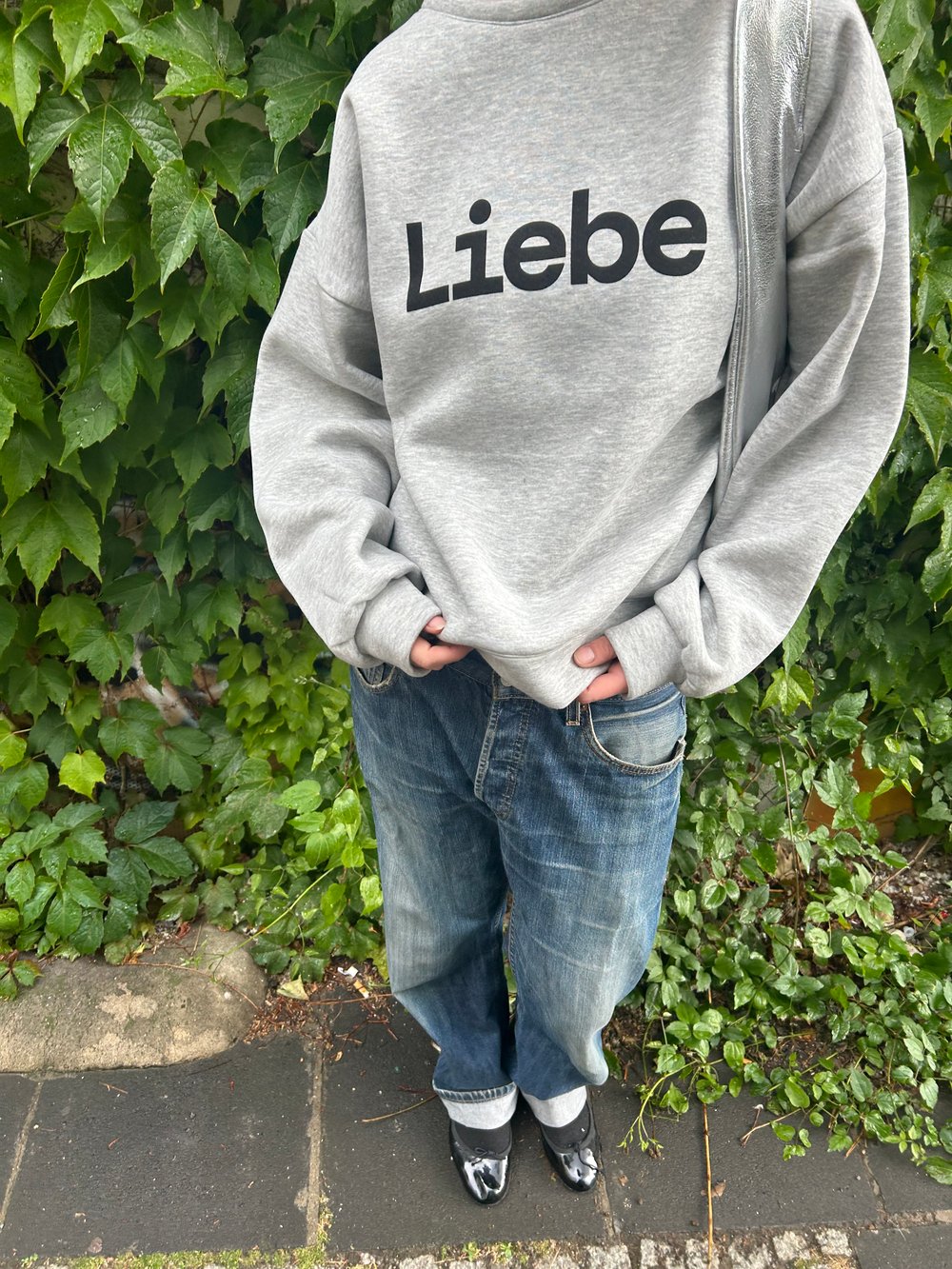 Grey Liebe sweatshirt PULLI 