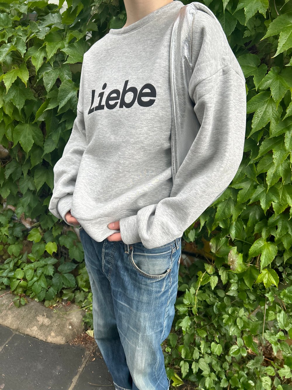 Grey Liebe sweatshirt PULLI 