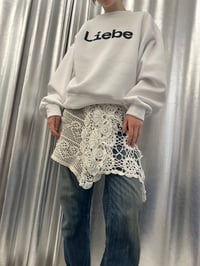 Image 5 of White Liebe sweatshirt Pullover 