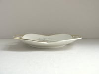 Image 4 of Vintage Pottery Dish, Boy Fishing at Stream Decor by Sevelen Rheintal Suisse c 1950s, W 8" 