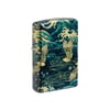 ZIPPO LIGHTER - ASIAN WAVES AND CRANES