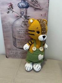 Image 2 of 🧸 Tiger in Green Overalls 