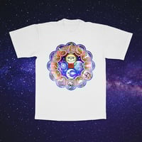 Image 1 of CLASSIC KICKS X JERRY JASPAR OG ZODIAC WHEEL (T-SHIRT)