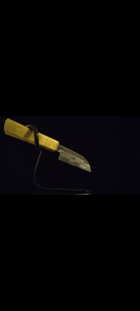 Image 2 of 75 Utility knife san-mai wrought iron